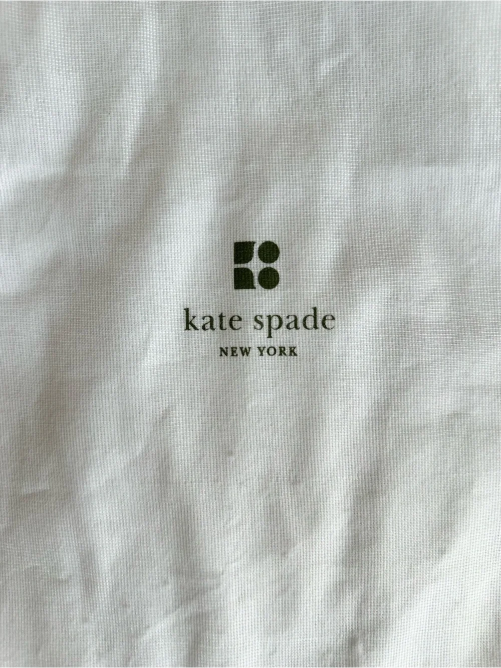Kate Spade New York Drawstring Dustbag – 18.5” x 17” - Authentic